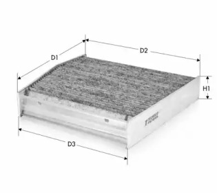 TECNECO FILTERS ck2641c -  Фильтр воздуха в салоне